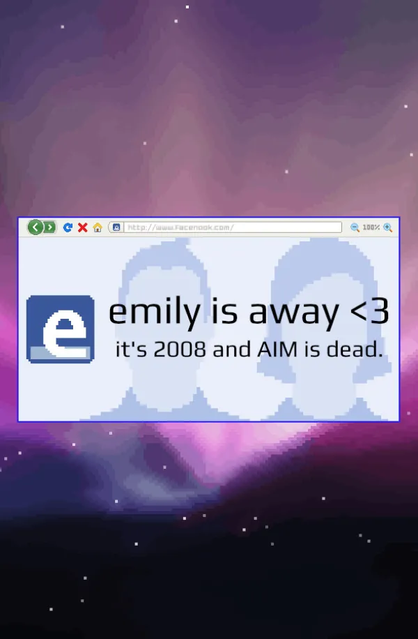 Emily is Away <3 Cover Art