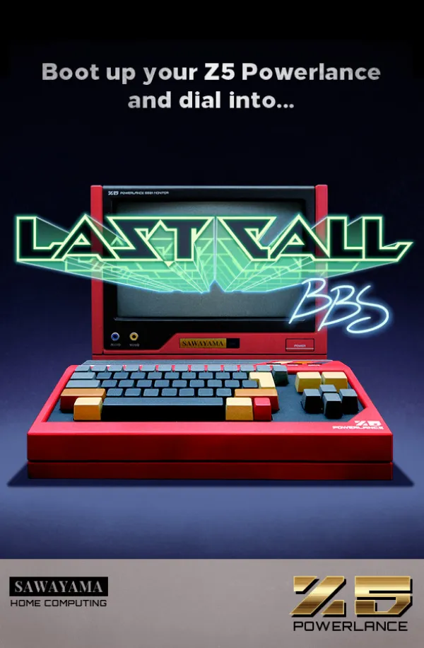 Last Call BBS Cover Art