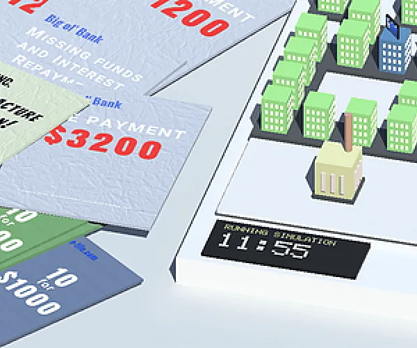 Holographic City Manager: Easy money Cover Art