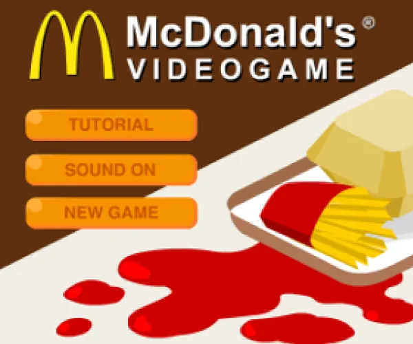 The McDonald's Videogame Cover Art