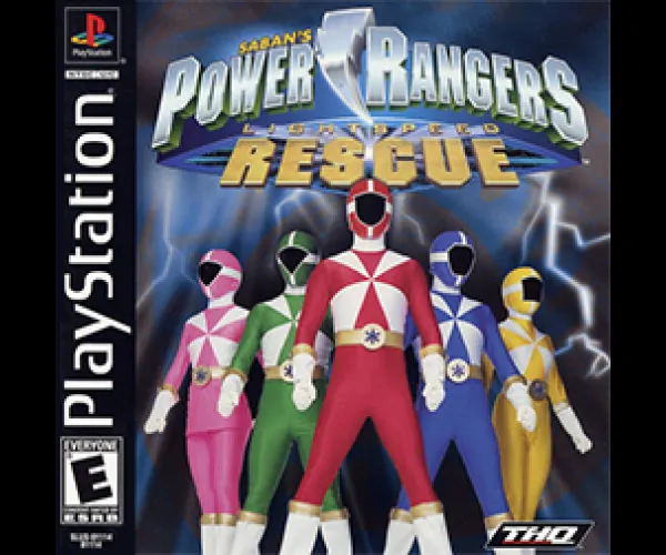 Power Rangers - Lightspeed Rescue Cover Art