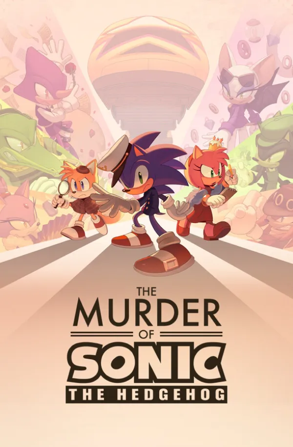 The Murder of Sonic the Hedgehog Cover Art